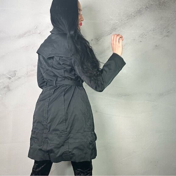 DKNY Long lined warm winter coat jacket - Picture 3 of 6